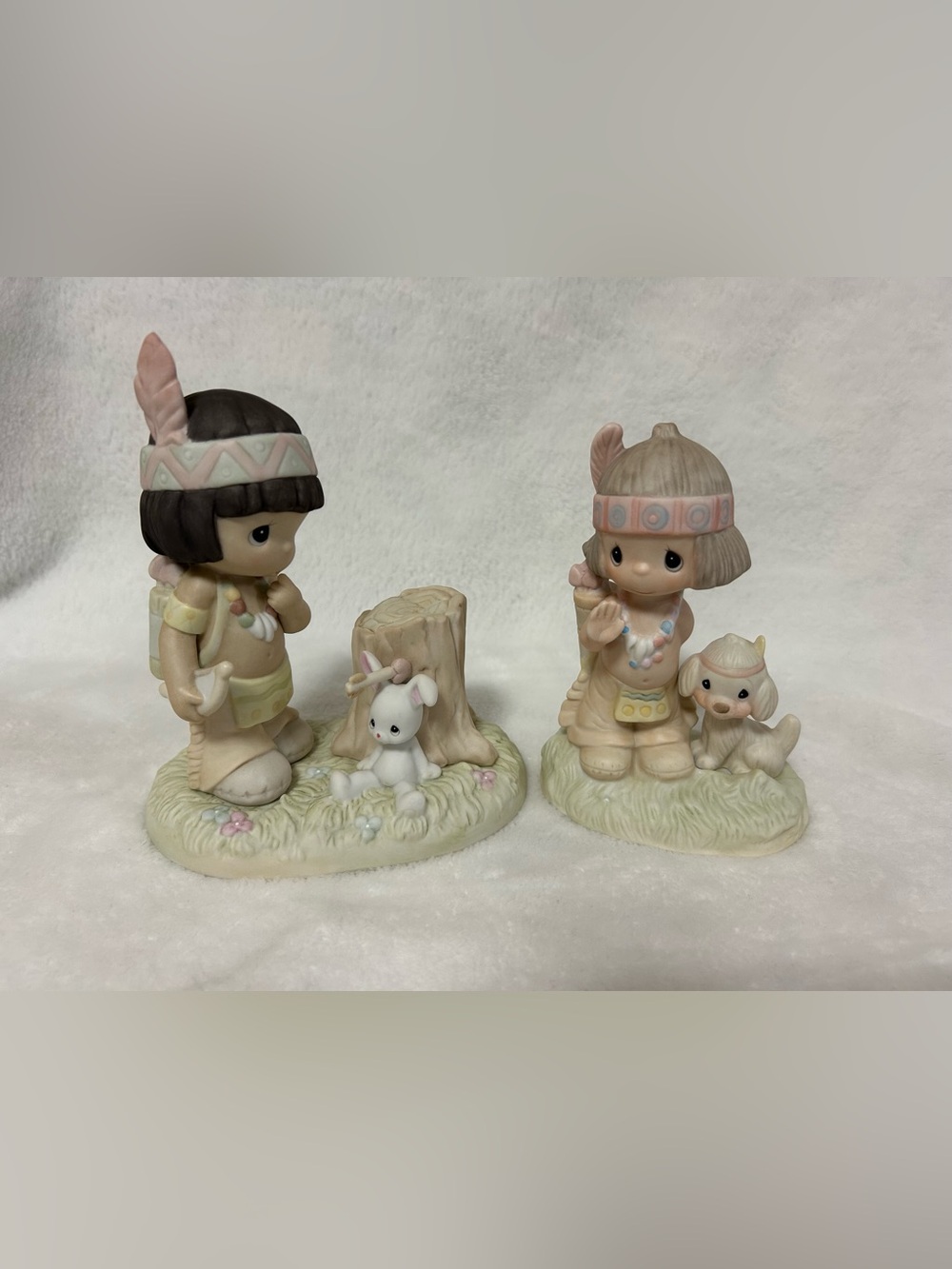 Precious Moments Native American Figurines